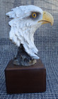 BALD EAGLE DESK SIZE SCULPTURE FROM PHEASANTS FOREVER — photo 5