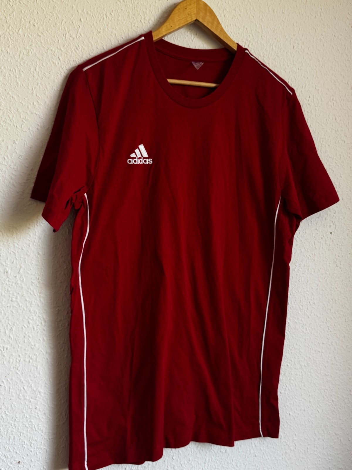 Adidas Entrada 18 Jersey - Power Red / White