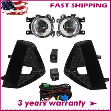 Fog Lights Led Lamps Wcoverswitch Kits For 2019-2023 Murano Leftright Side