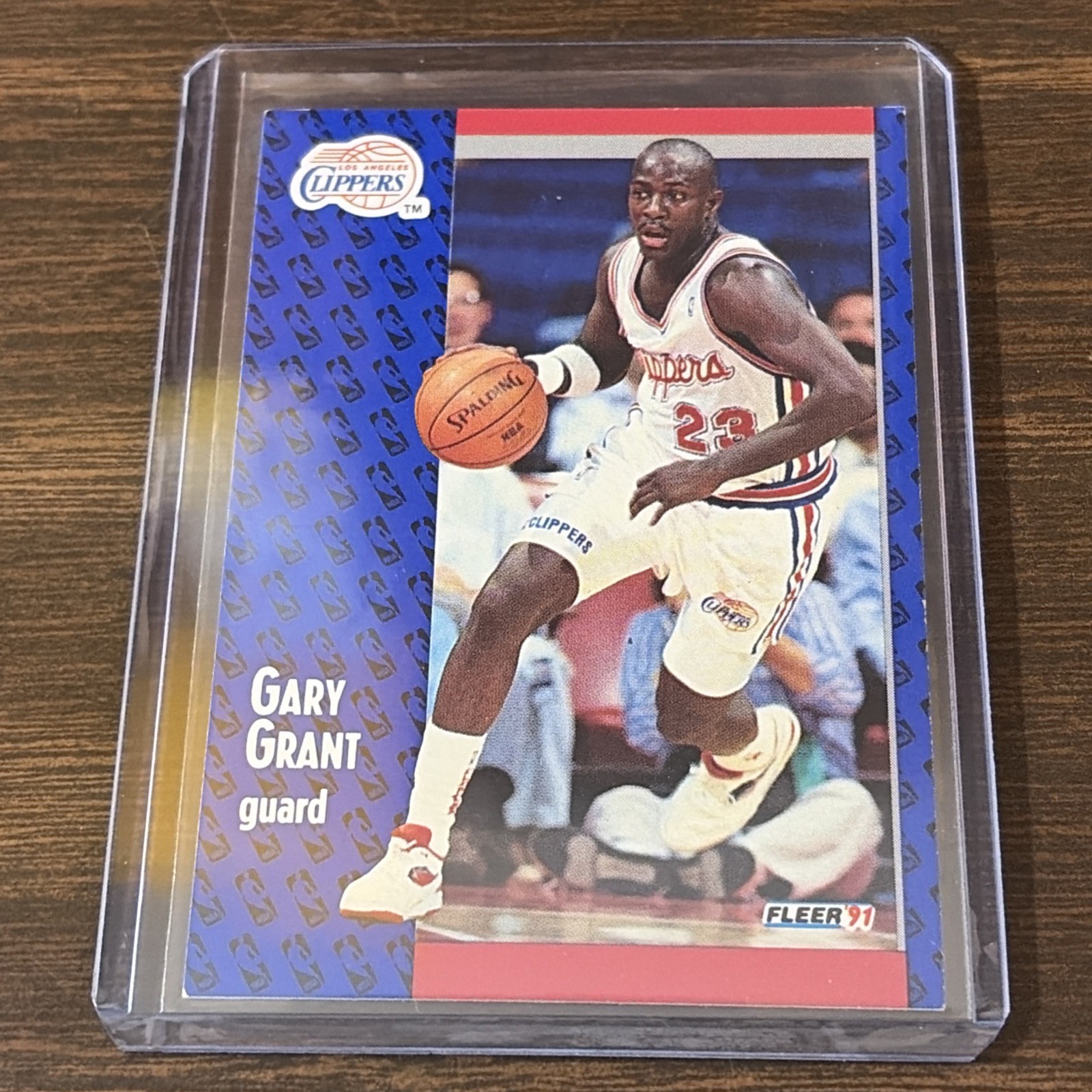 1991-92 Fleer - Gary Grant #89 Los Angeles Clippers