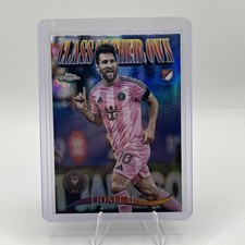 Lionel Messi MLS Chrome Inter Miami Class of Their Own Insert