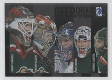 2003-04 ITG Be A Player Memorabilia Manny Fernandez Dwayne Roloson #DC-11 05w7