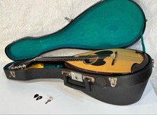 Suzuki M-30 Mandolin with Case, 8-String, Wooden Body, Excellent Sound