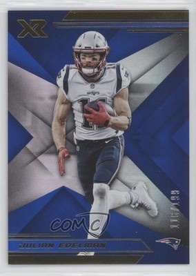 2019 Panini XR Blue 116/199 Julian Edelman #18 n0c