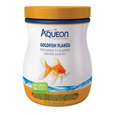  Pack of 14 Aqueon Goldfish Flakes 2.29 oz Daily Nutrition for All Pond Fish