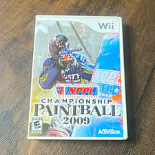 Activision NPPL Championship Paintball 2009 Shooter Paintball E10+ Wii Manual