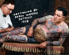 Vintage, Tattoo Art photography 11 x 14" Photo Print