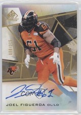2021 SP Game Used Edition CFL Auto Gold 80/115 Joel Figueroa #A-JF Auto b8c