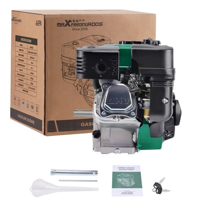 #ad Electric Start Engine Motor Gas 212cc 4 Stroke 7HP Horizontal Log Splitter $153.27