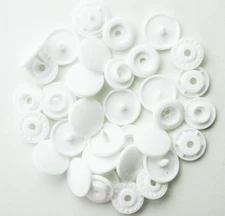 200 KAM Size 20 T5 Resin Plastic Snaps for Clothing Crafts