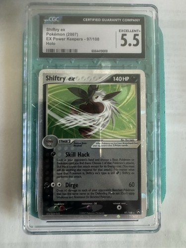 Shiftry ex graded CGC 5.5 for sale on eBay