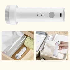 Cordless Electric Vacuum Pump for Vacuum Storage Bags Travel Air Pump, Portable