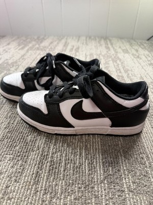 Nike Dunk Low Shoes Youth Size 3Y Black White Panda Sneakers CW1588-100