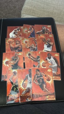 1995-96 Skybox Basketball Premium - Complete 12 Card Dynamic Insert Set