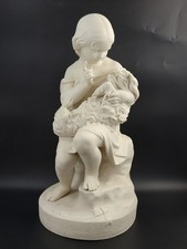 Copeland Parian Figure ‘Go to Sleep’ John Durham Art Union 1862 47cm