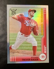 2021 Topps Big League, Award Winners- Trevor Bauer, Card #269, Rainbow Foil /199