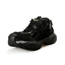 Versace Men's Black MERCURY M VS 01 Leather Sneakers Shoes US 7 IT 40