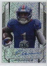2021 Leaf Metal Draft Portrait Silver Mojo 17/30 Pooka Williams Jr Auto 1a63
