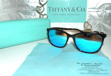 LUXURIOUS VTG TIFFANY  Co TF 2175 8134 HAVANA POLARIZED SUNGLASSES BOX 63 GG RB