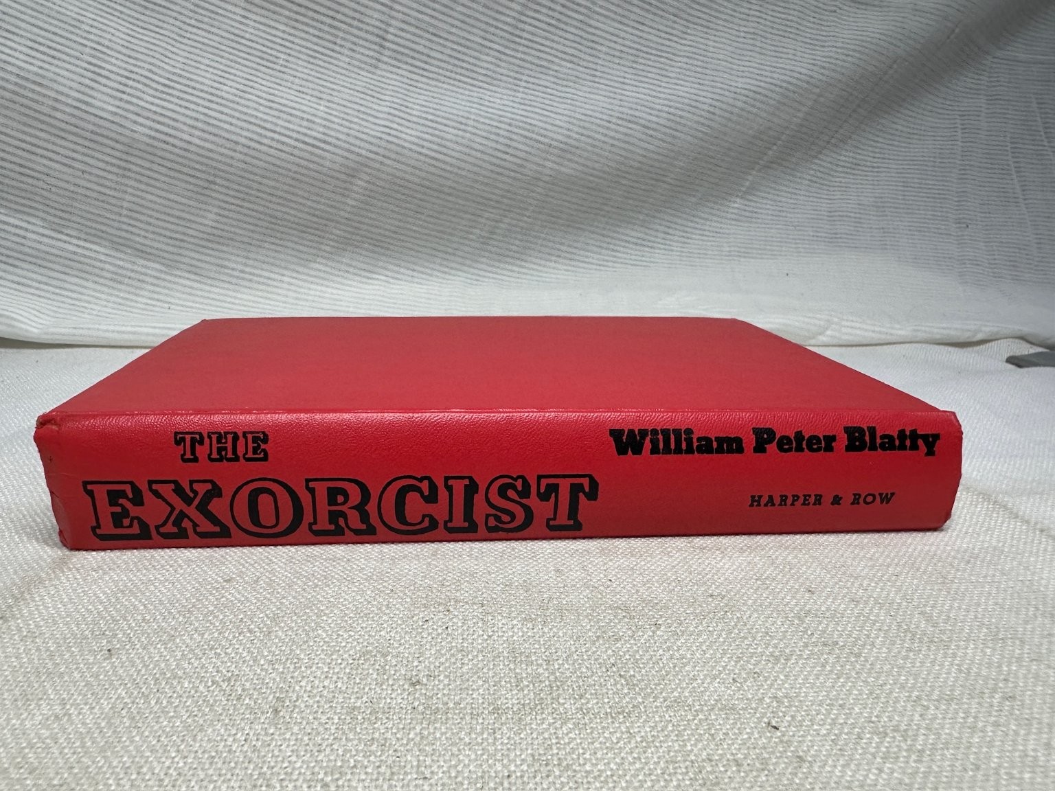 The Exorcist William Peter Blatty 1971 First Edition Horror Classic Harper & Row