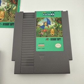 Adventure Island 2 NES&mdash;With Manual&mdash;Tested 
