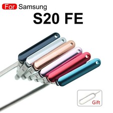 Dual SIM Card Tray Holder Slot For Samsung Galaxy S20 FE S20fe Replacement Part