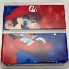 New Nintendo 3DS Kisekae Cover No.069 Mario Face Plates Top Bottom Japan F/S