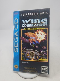 Wing Commander (Sega CD, 1994) CIB Complete W/ Manual Tested!