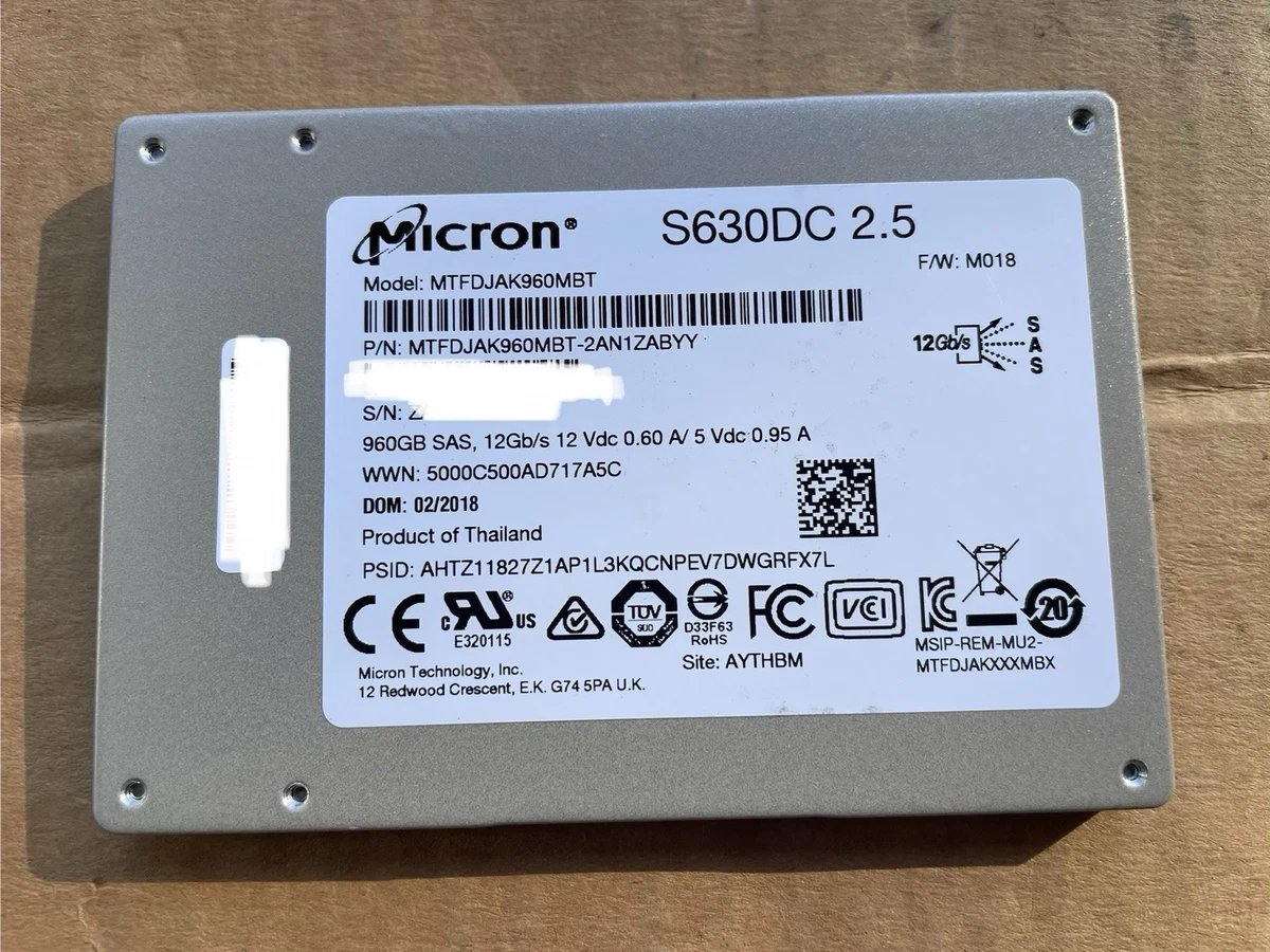 Micron 960GB SSD products for sale | eBay