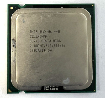 Intel Celeron 440 Single Core 2.00GHz 800MHz 512KB Processor SL9XL