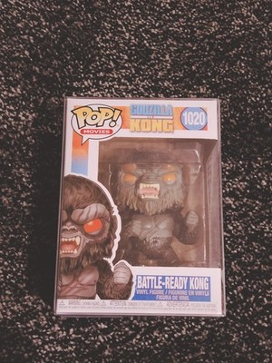 Funko Pop Movies Godzilla Vs Kong Battle-Ready Kong #1020 Vinyl Figur