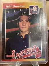 1989 Donruss - John Smoltz #642 *Denotes on Back (RC)