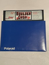 Atari 800 Computer Boulder Dash Game Floppy Disk Untested image