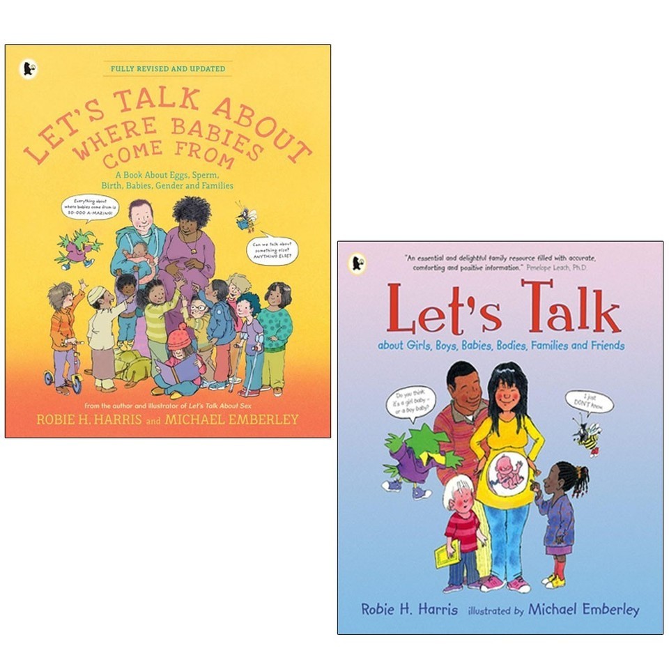 Lets Talk Series 2 Books Collection Set by Robie Harris, Michael Emberley