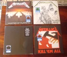 Metallica. Puppets, Kill, Black & Justice. NEW 4 Walmart Colored Vinyl LP Lot
