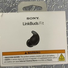 Sony WF-LS910N LinkBuds Fit True Wireless Noise-Canceling Earbuds Black 