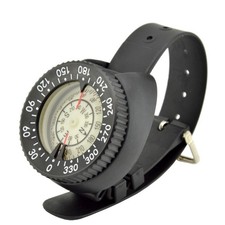 Wrist Compass 50M Waterproof Luminous Scuba Diving Compass Clinometer Sports