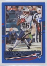 2020 Panini Donruss Press Proof Blue Sony Michel #168 0f2i