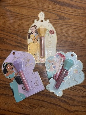 Disney Princess High Shine Lip Gloss 3 Qty bundle 2ml/0.07 fl oz
