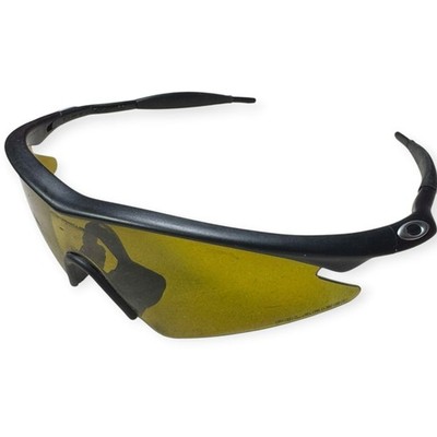 Oakley M Frame Brown Yellow Vintage Sunglasses Made in USA VTG