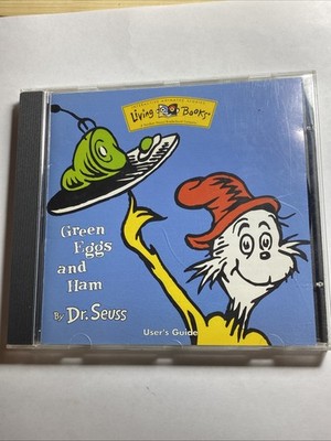 Living Books: Dr Seuss Green Eggs and Ham (PC CD-ROM 1996) Computer Video Game +