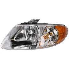 Headlight Assembly For 01-07 Town & Country Grand Caravan Left Halogen with Bulb