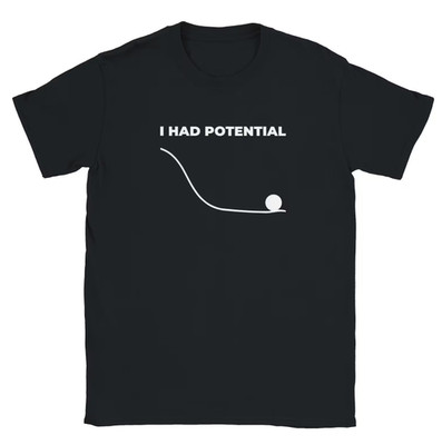 I Had Potential Shirt   Hail Mary Movie Tee   Funny Quote T-Shirt