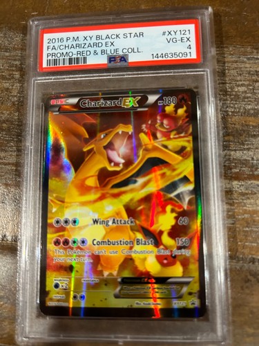 Charizard-EX graded PSA 4 for sale on eBay