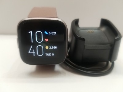 Fitbit Versa 2 Smart Fitness Watch Small Lavender Band 