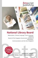Lambert M. Surhone (U. A.) | National Library Board | Taschenbuch | Englisch