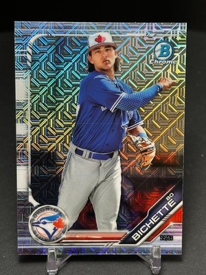 Bo Bichette 2019 Bowman Chrome Prospects Mega Box Mojo Refractor #BCP-111