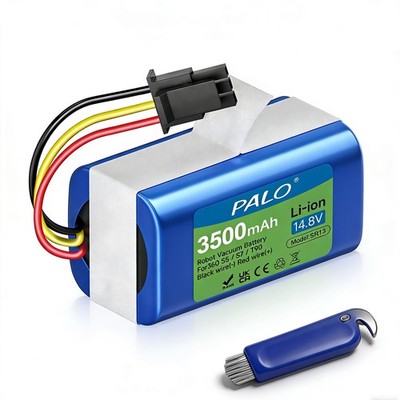 Palogreen 14.8V 3500mAh Battery Pack for Robot Vacuum Cleaner 360 S5 S7 S7...