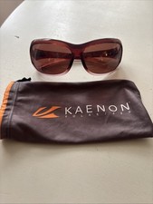 Kaenon Madison Sunglasses Translucent Cinnabar Burgundy SR-91 Polarized Italy