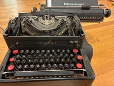 Vintage IBM Electromatic Electric Typewriter (Pre-WWII) – Powers On – As Found thumbnail